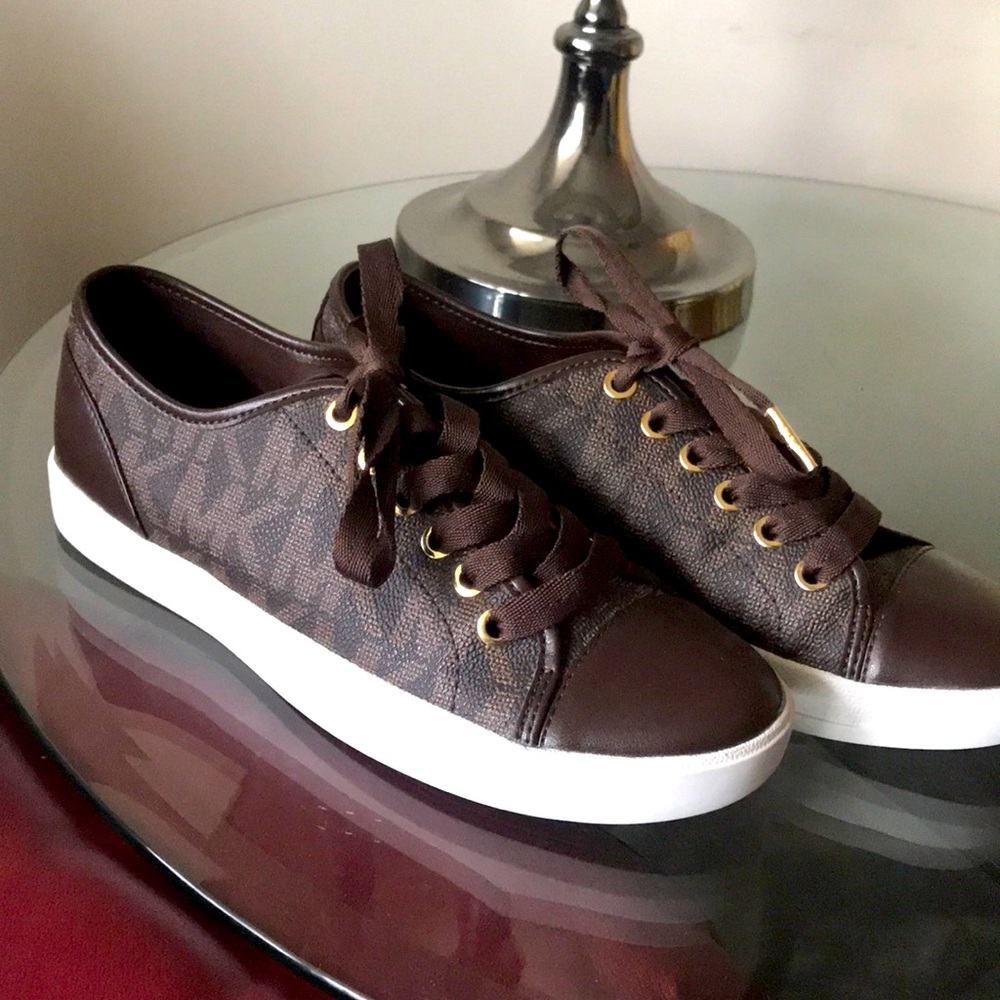 Michael Kors Brown Sneakers